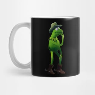 Cowboy Kermit-Color Sketch Mug